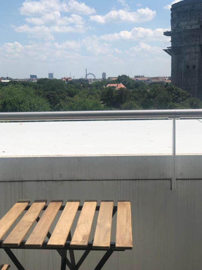 Augartenblick Penthaus 14 - Blick Zum Riesenrad Wien Ngoại thất bức ảnh